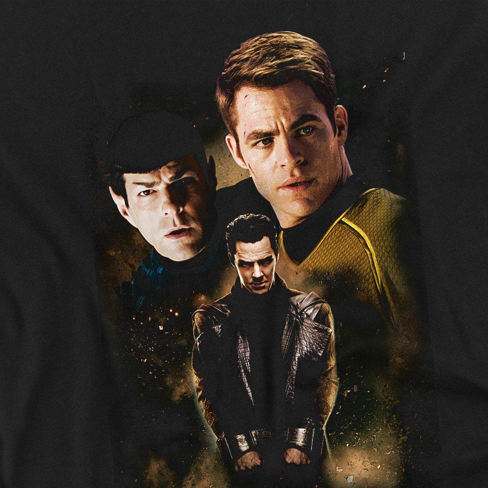 Black - Star Trek - Star Trek Aftermath T Shirt Black - 2