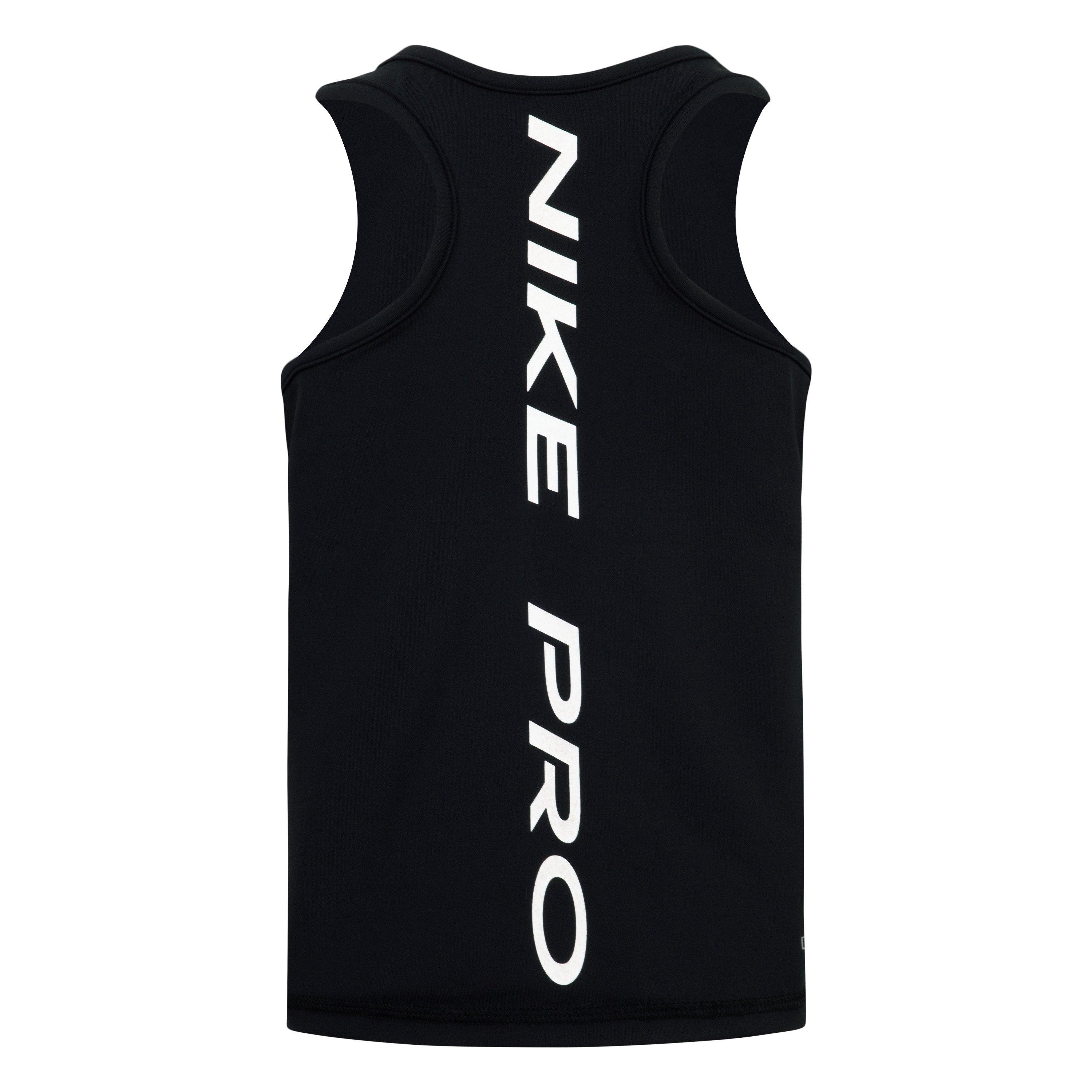 Black - Nike - Kids' Tank Vest - 2