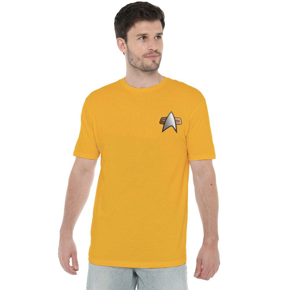 Gold - Star Trek - Star Trek Ds9 Engineering Emblem T Shirt Gold - 1