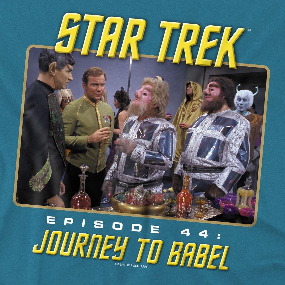 Grey - Star Trek - St Original Journey To Babel T Shirt Slate - 2