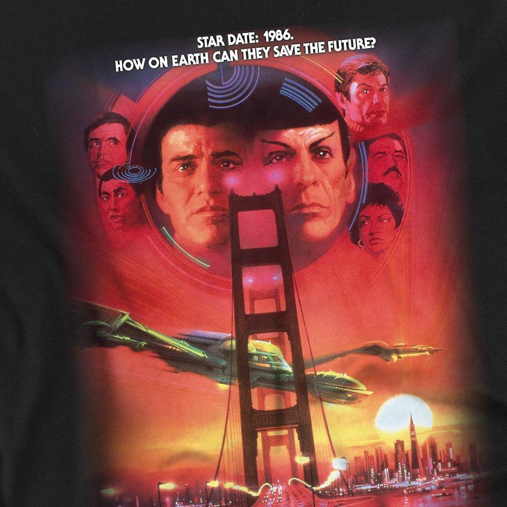 Black - Star Trek - Star Trek The Voyage Home(Movie) T Shirt Black - 2