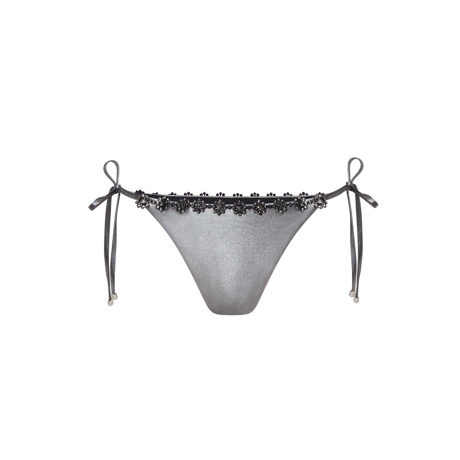 Black/Silver - Agent Provocateur - MAIYA Bikini thong - 5