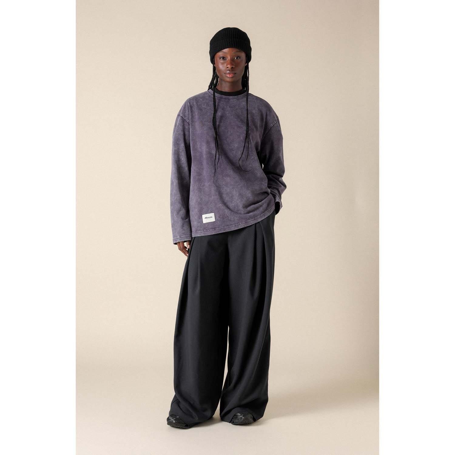 Purple - Mizuno - Sportstyle Long Sleeve T-Shirt - 4