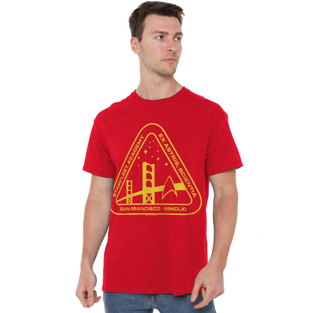 Red - Star Trek - Star Trek Gold Academy T Shirt Red - 1