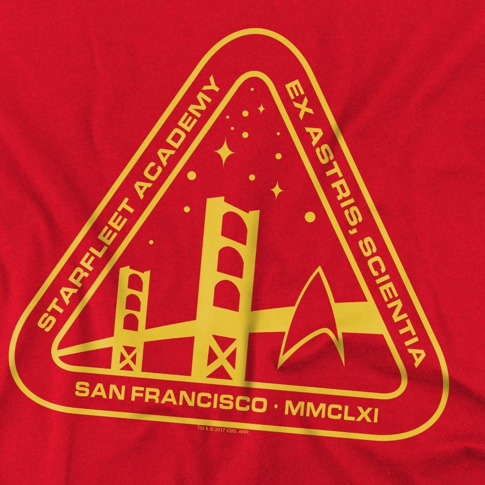 Red - Star Trek - Star Trek Gold Academy T Shirt Red - 2