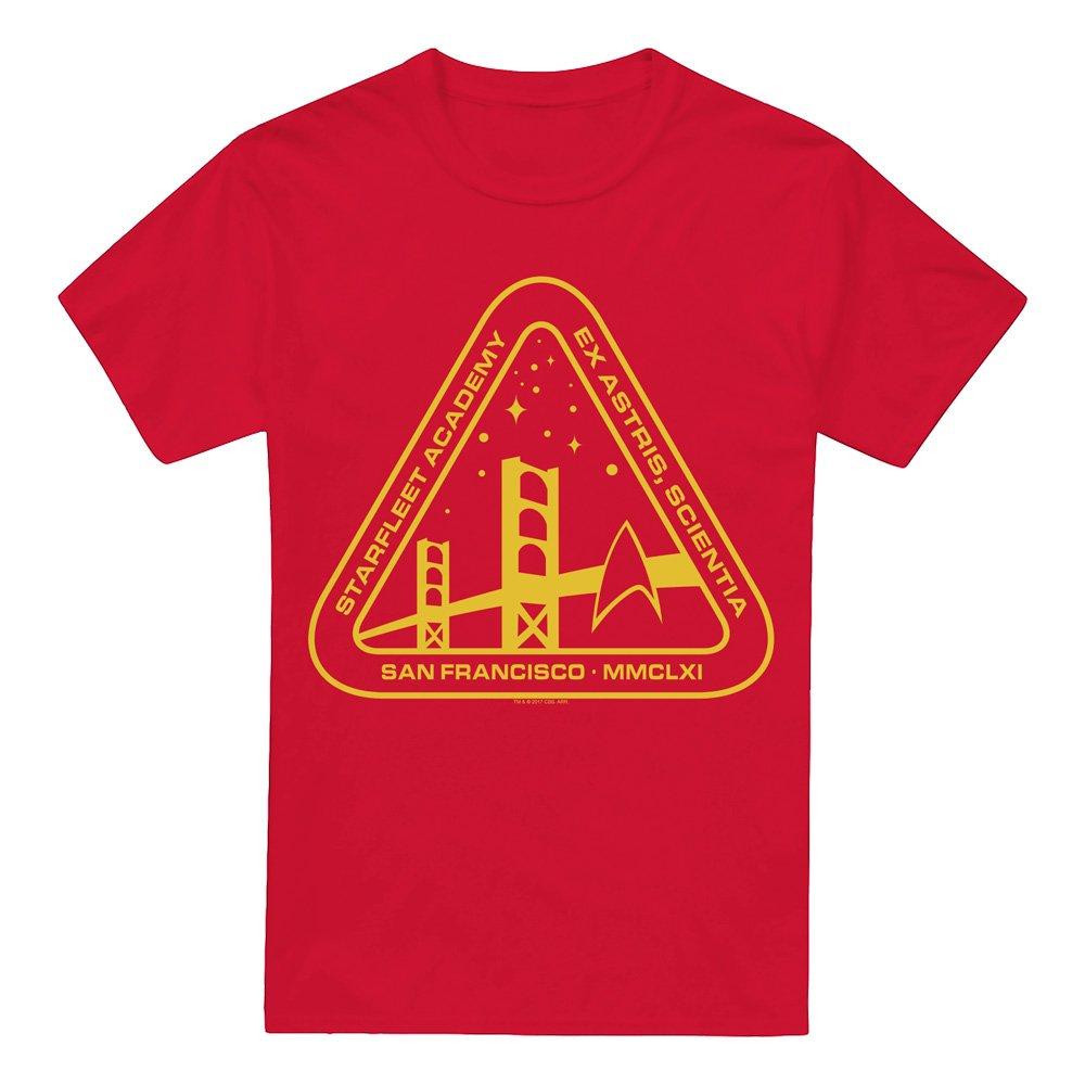 Red - Star Trek - Star Trek Gold Academy T Shirt Red - 4