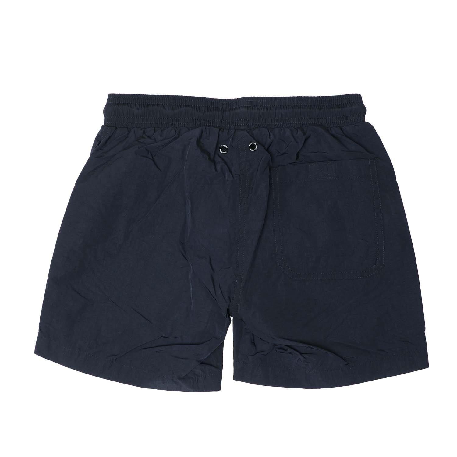 Navy - Weekend Offender - Badge Swim Shorts - 2