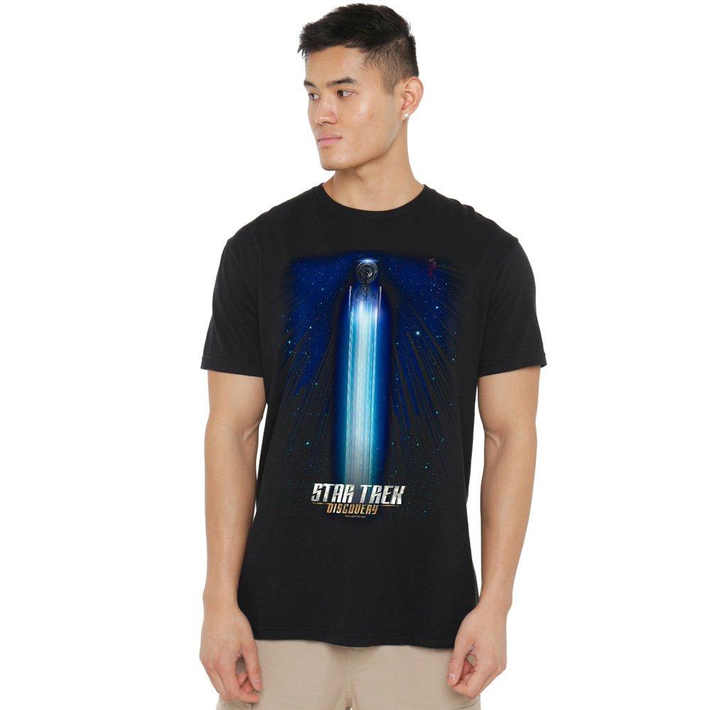 Black - Star Trek - Star Trek Discovery Beams T Shirt Black - 1