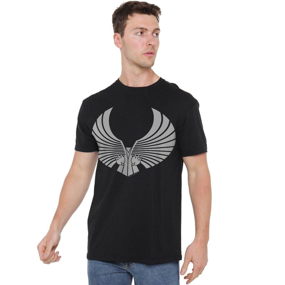 Black - Star Trek - Star Trek Romulan Logo T Shirt Black - 1
