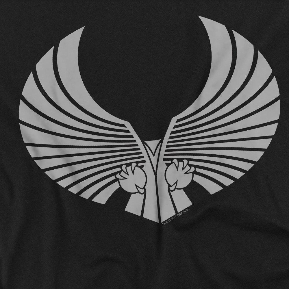 Black - Star Trek - Star Trek Romulan Logo T Shirt Black - 2