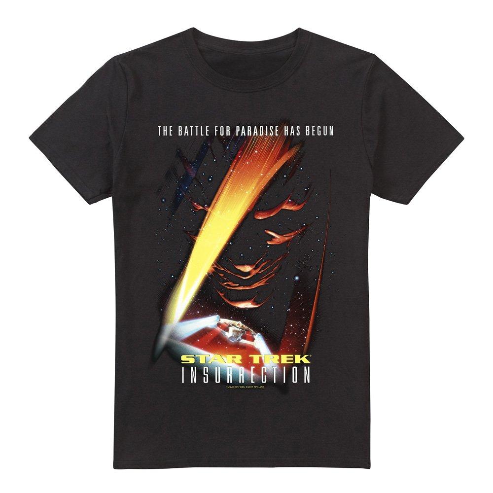 Black - Star Trek - Star Trek Insurrection(Movie) T Shirt Black - 4