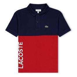 Lacoste Colourblock Polo Shirt Infants