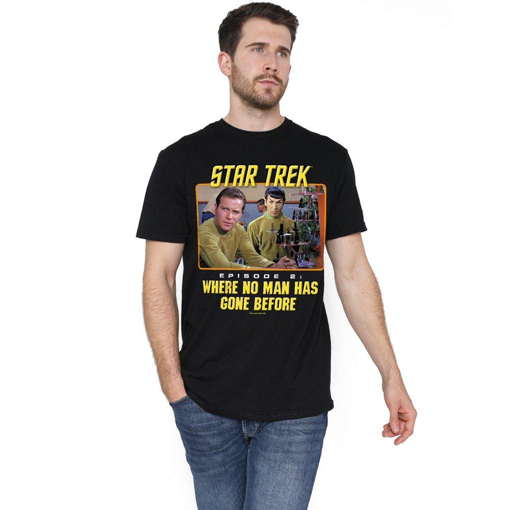 Black - Star Trek - Star Trek Episode 2 T Shirt Black - 1