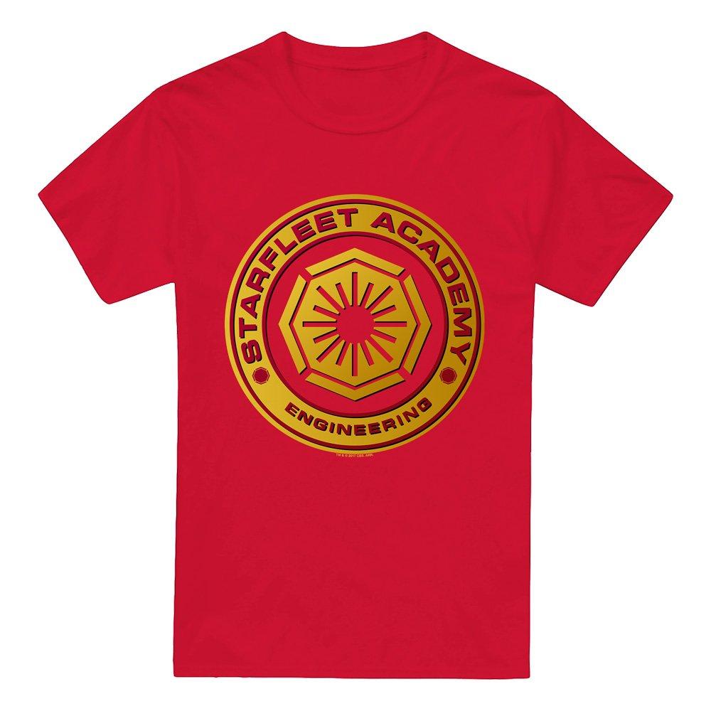 Red - Star Trek - Star Trek Engineering T Shirt Red - 4