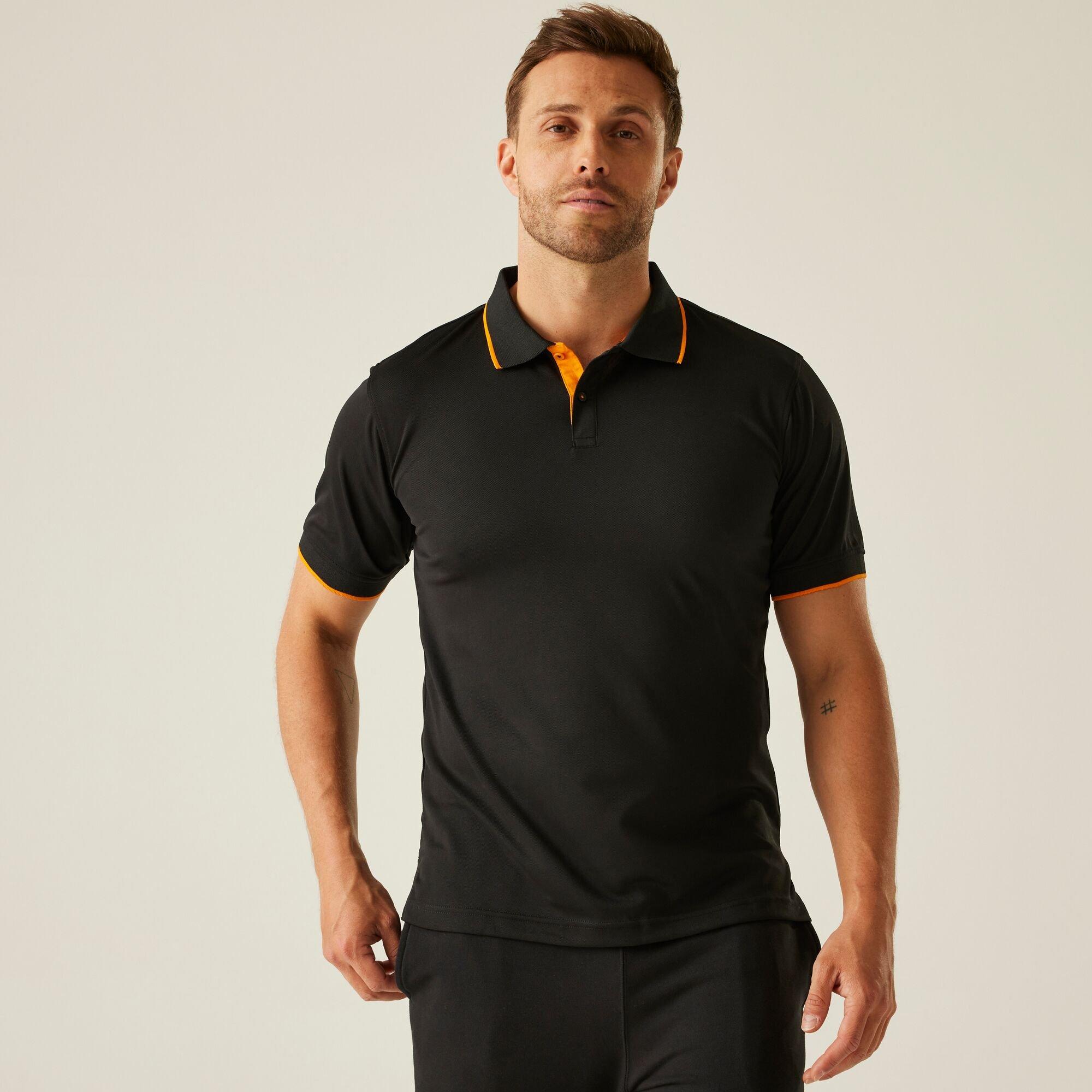 Mens Navigate Short Sleeve Polo Shirt