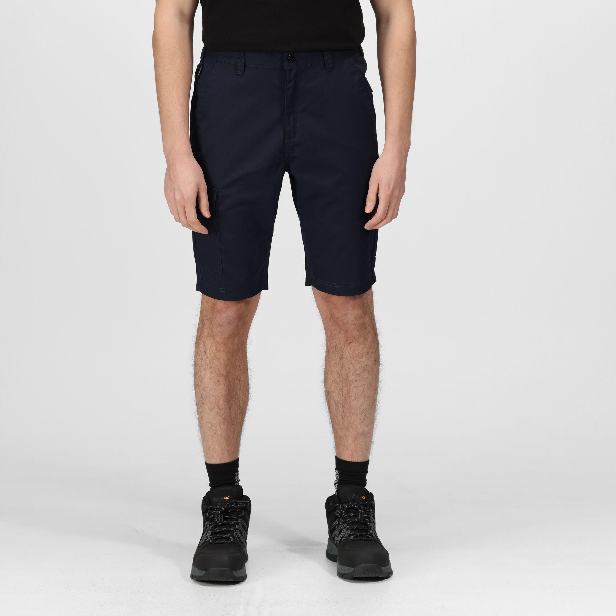 Navy - Regatta - Mens Pro Cargo Shorts - 1