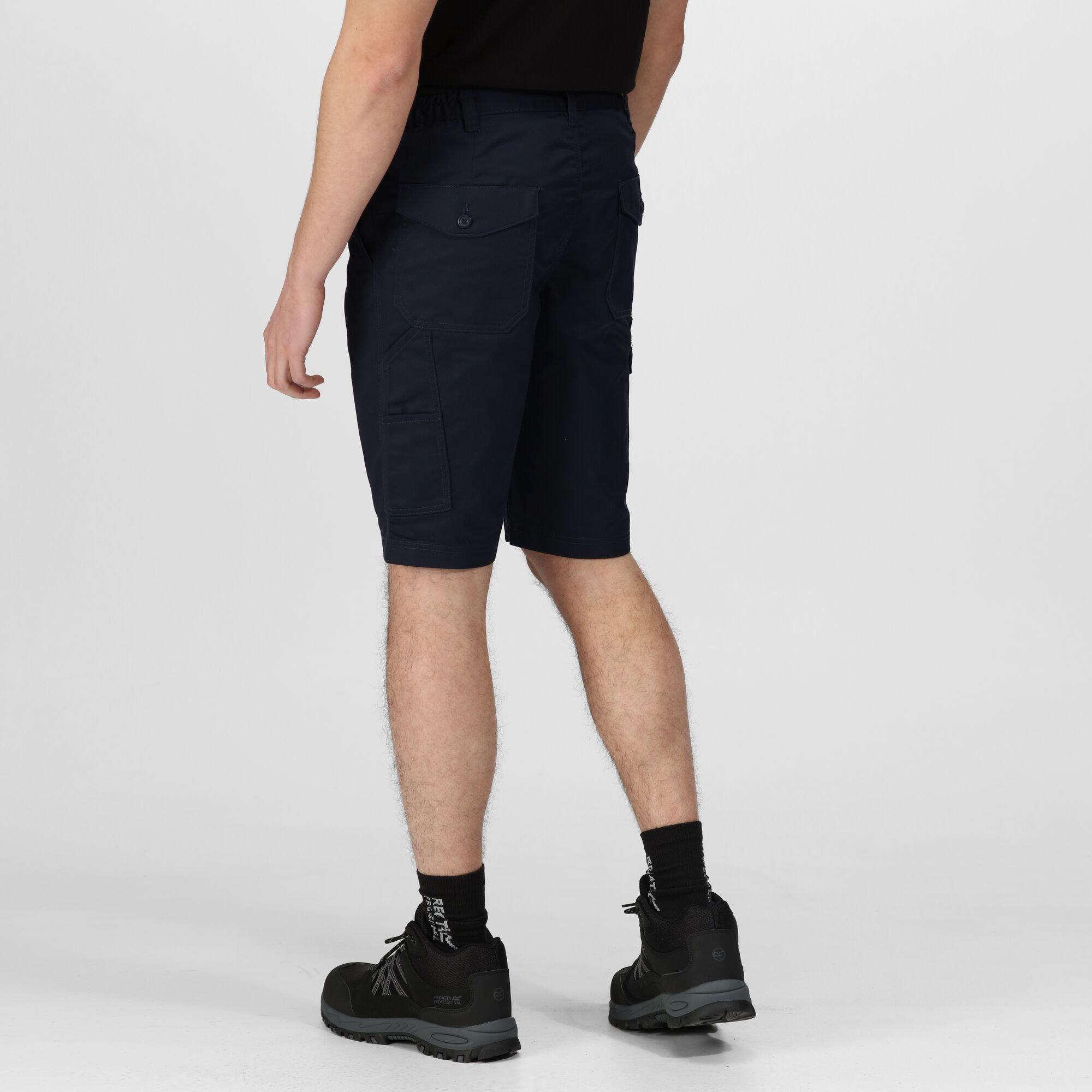 Navy - Regatta - Mens Pro Cargo Shorts - 2