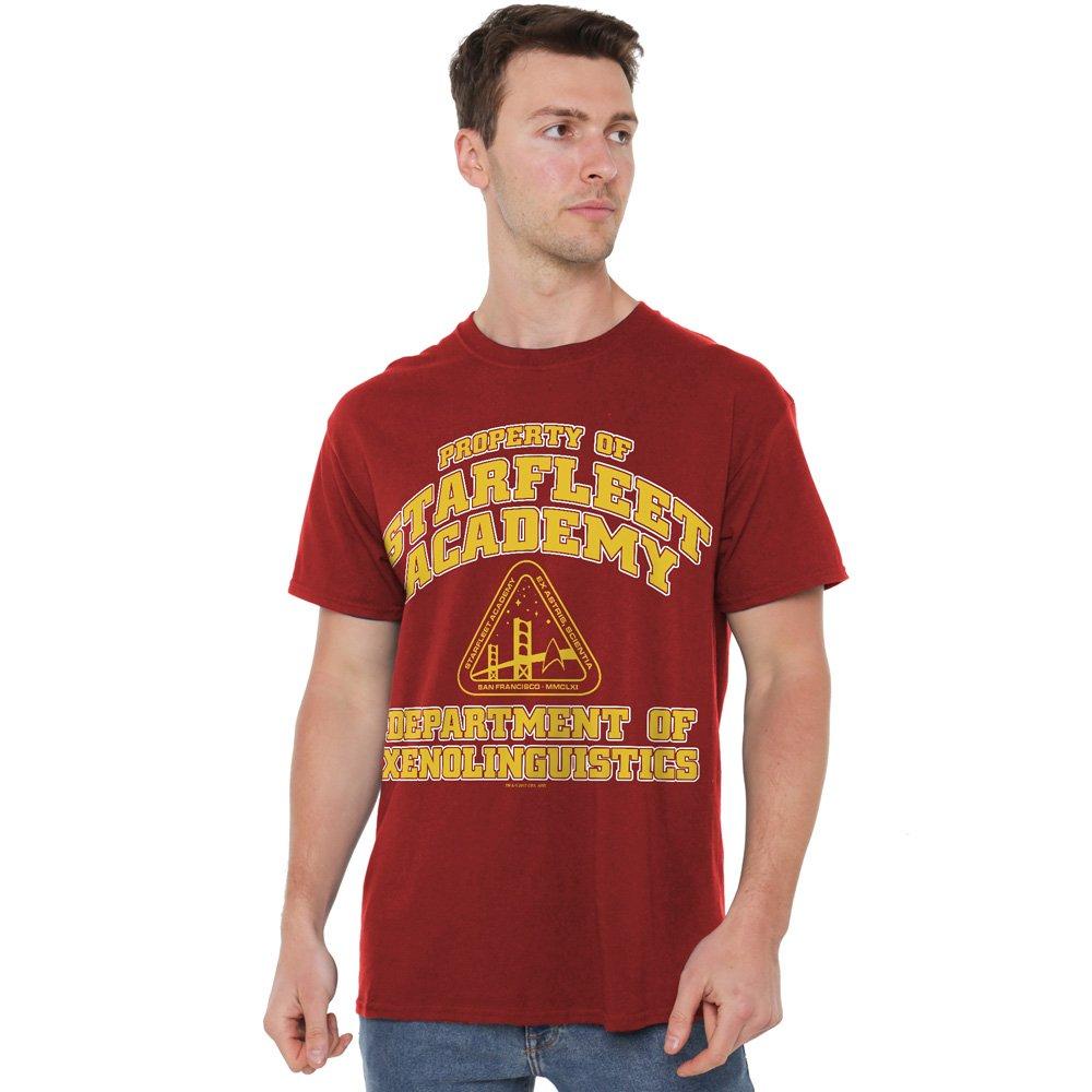 Red - Star Trek - Star Trek Xenolinguistics T Shirt Cardinal - 1