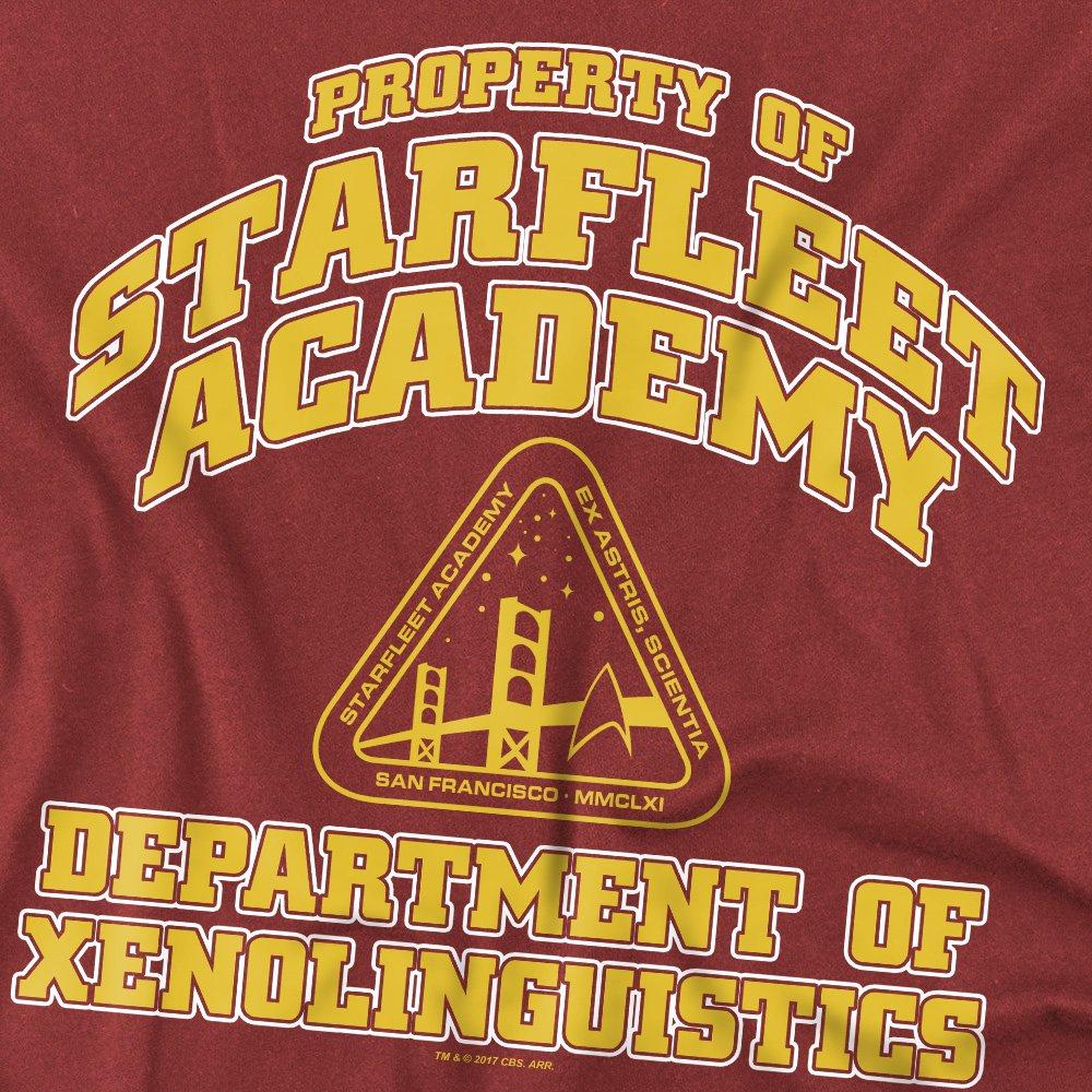 Red - Star Trek - Star Trek Xenolinguistics T Shirt Cardinal - 2