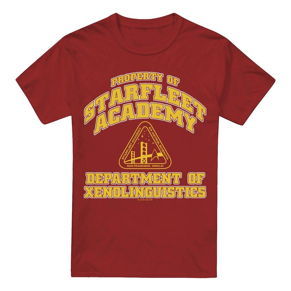 Red - Star Trek - Star Trek Xenolinguistics T Shirt Cardinal - 4