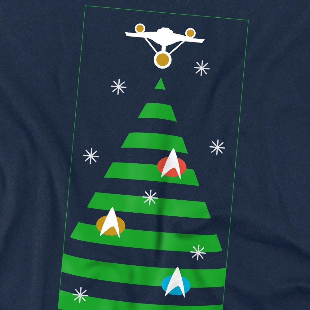 Navy - Star Trek - Star Trek The Original Series Christmas Tree T Shi - 2