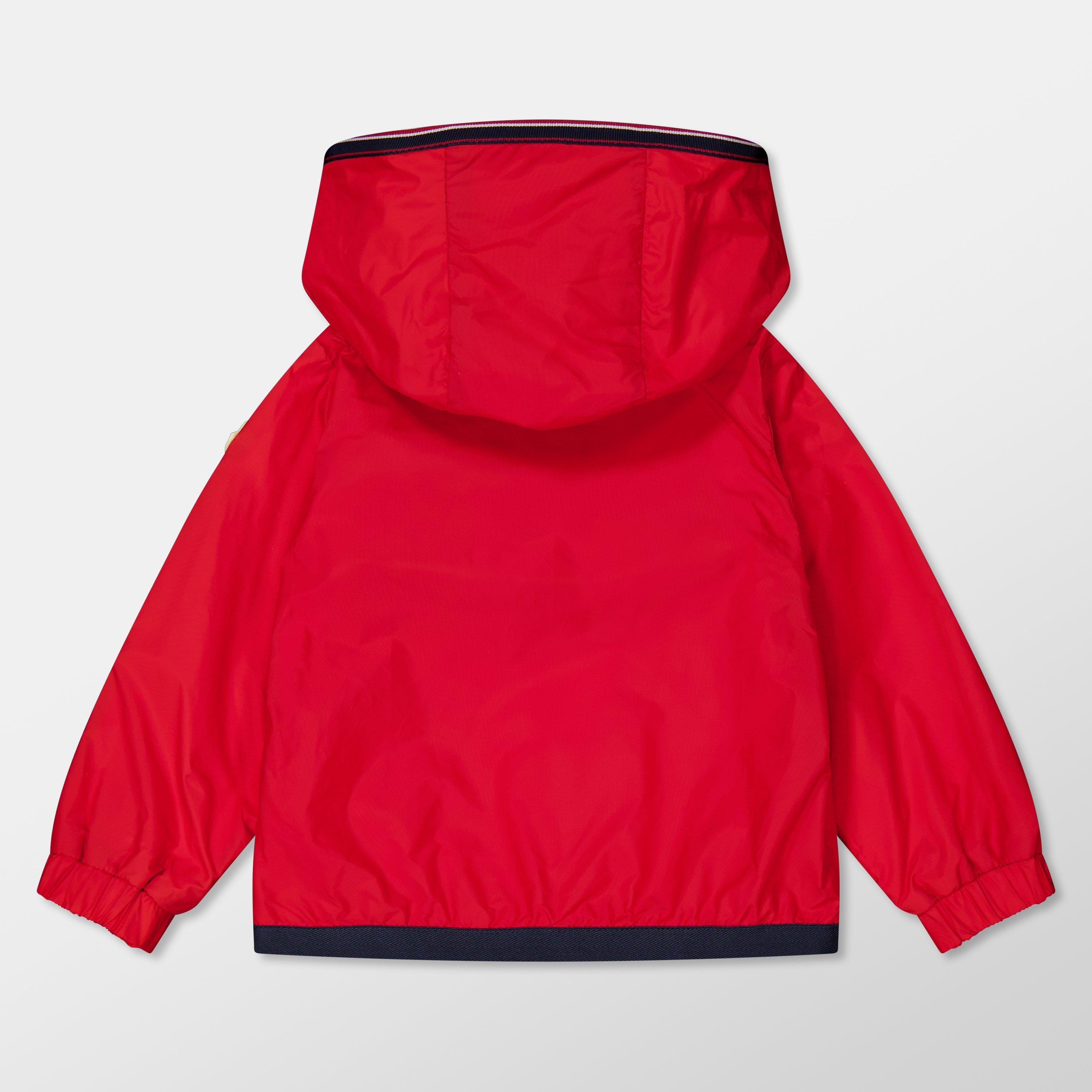 Red 456 - Moncler - Kids' Anton Hooded Long Sleeve Rain Anorak - 2