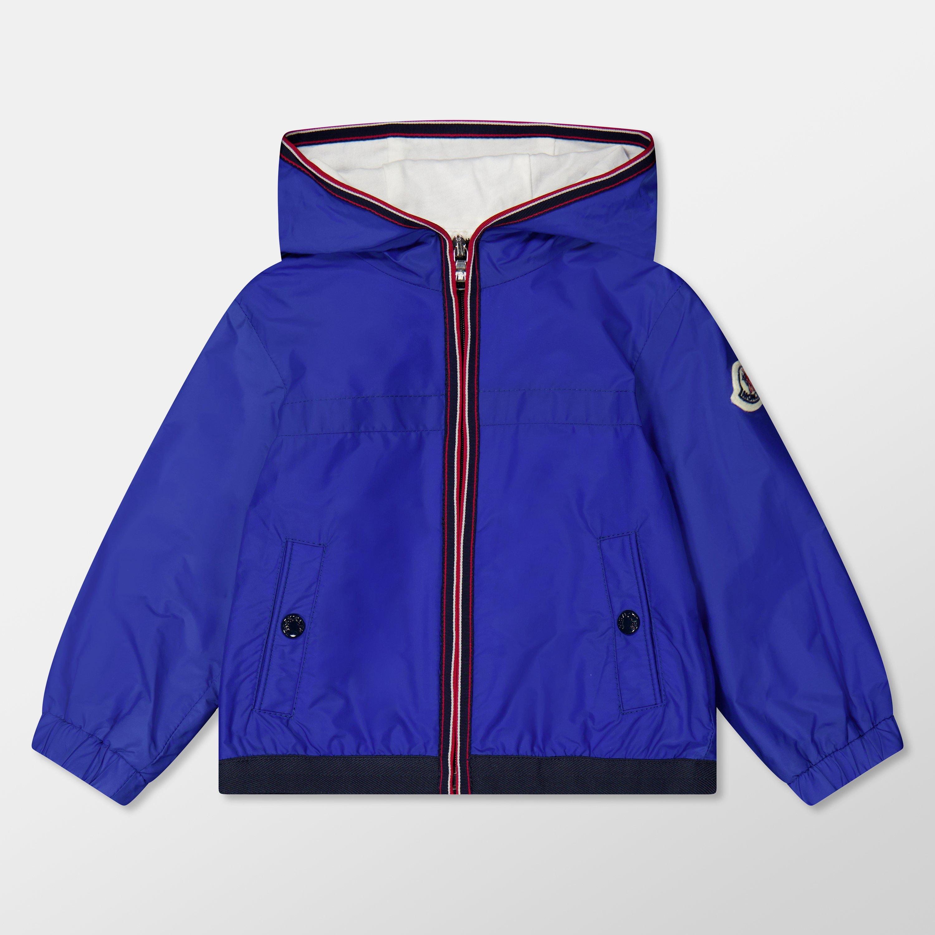 Kids' Anton Hooded Long Sleeve Rain Anorak