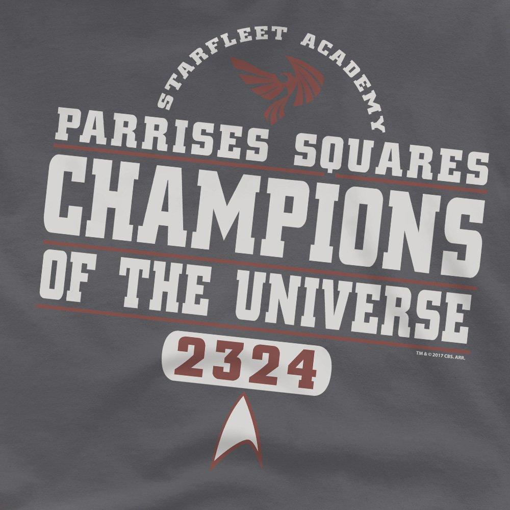 Grey - Star Trek - Star Trek Champions T Shirt Charcoal - 2