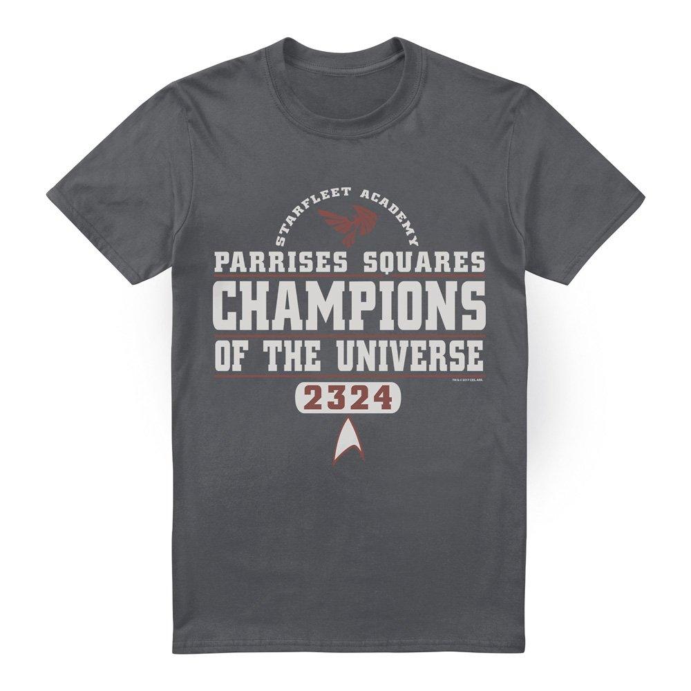 Grey - Star Trek - Star Trek Champions T Shirt Charcoal - 4