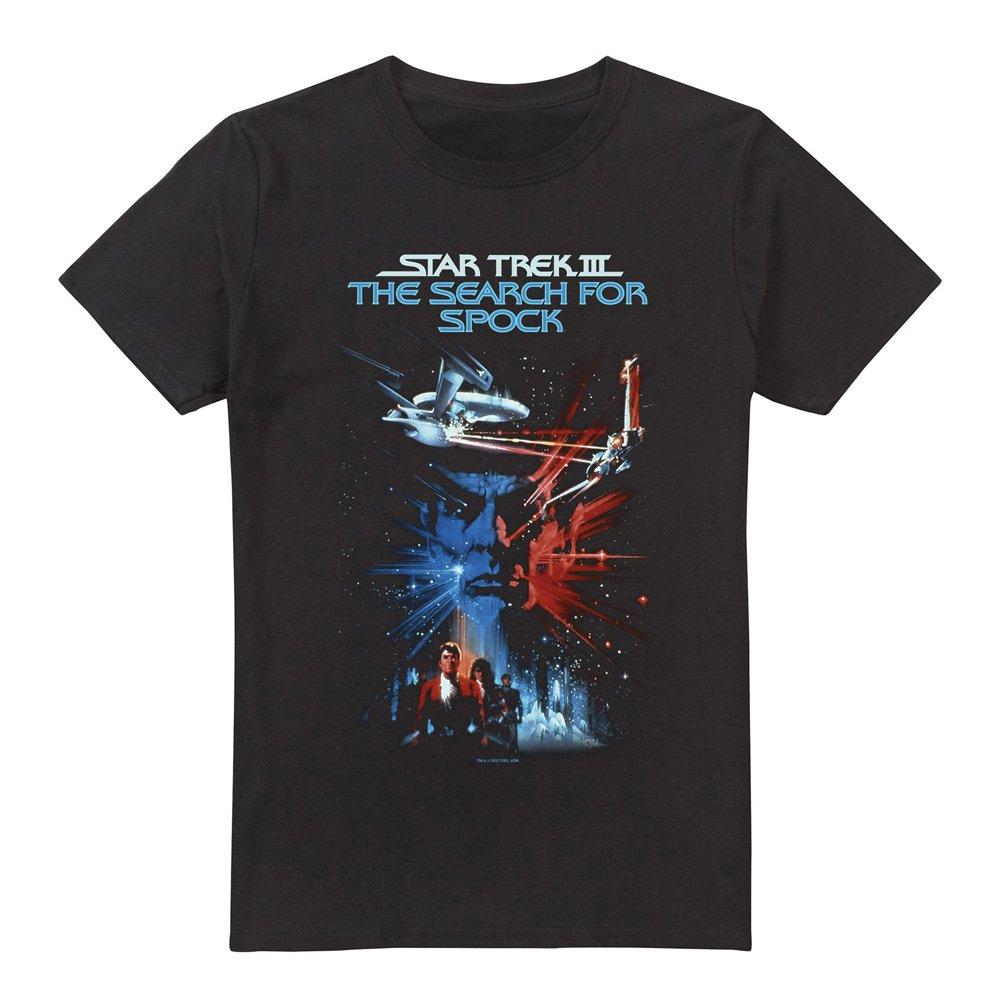 Black - Star Trek - Star Trek Search For Spock(Movie) T Shirt Black - 4
