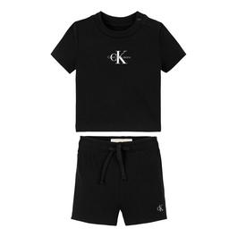 Calvin Klein Jeans MONOGRAM LOGO T-SHIRT SHORTS SET