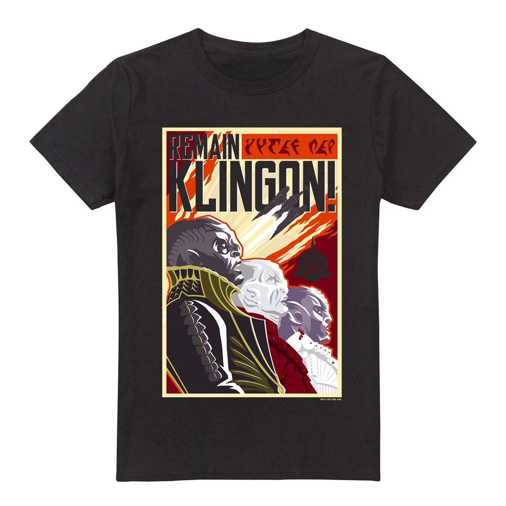 Black - Star Trek - Star Trek Discovery Remain Klingson Poster T Shirt - 4