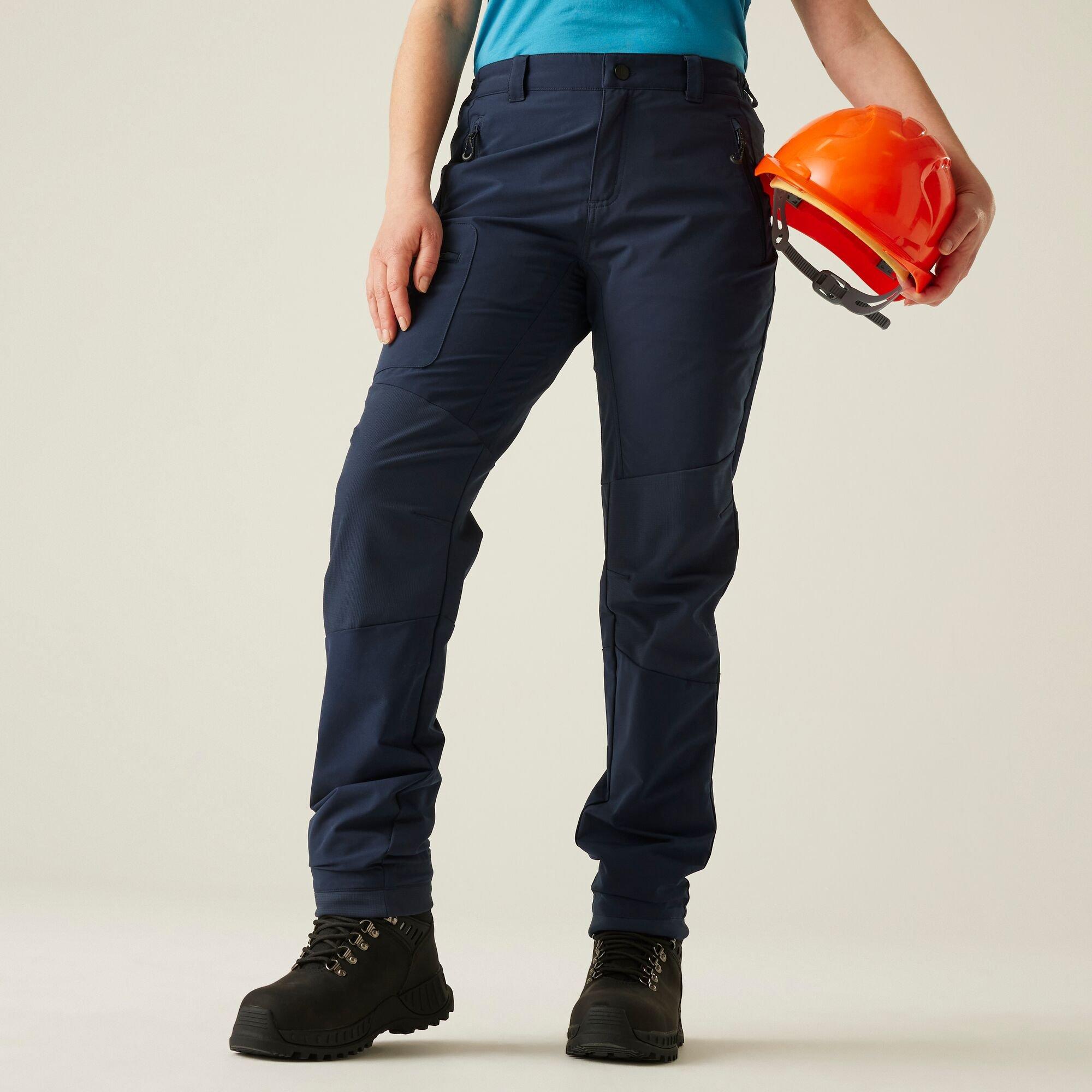 Navy - Regatta - Womens Prolite Stretch Trousers - 1