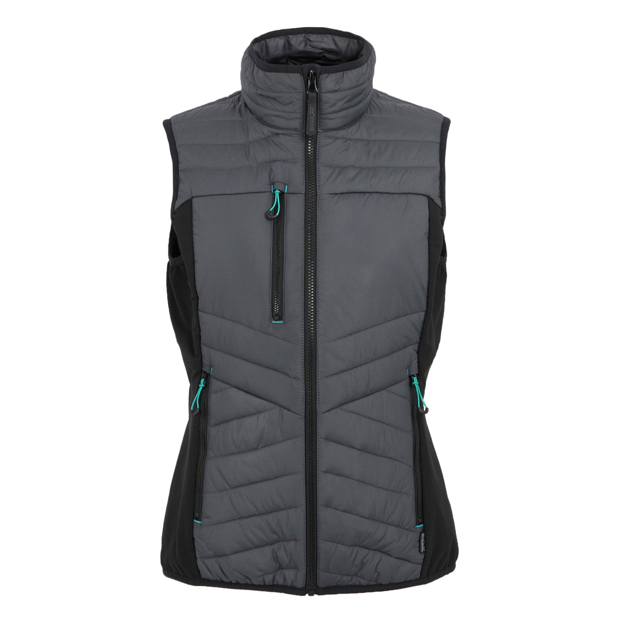 Seal Grey Black - Regatta - Womens ADA Hybrid Bodywarmer - 5