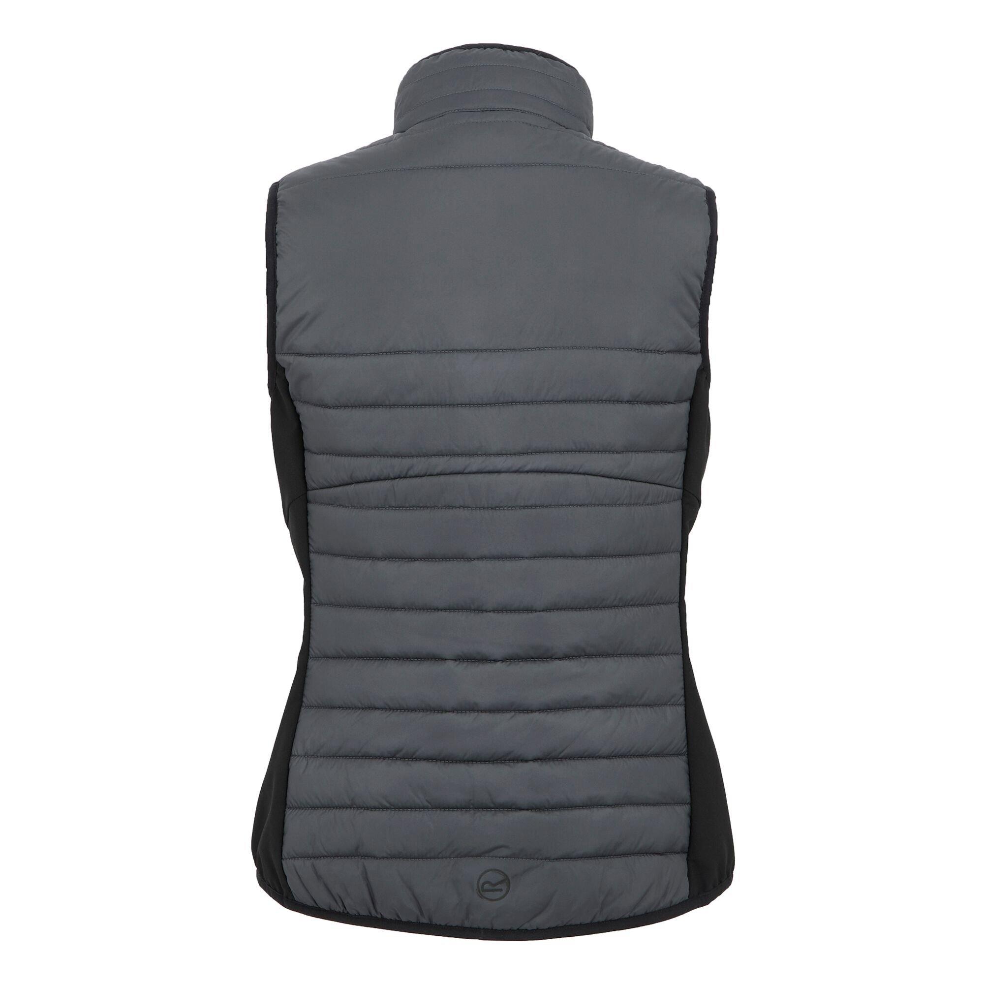 Seal Grey Black - Regatta - Womens ADA Hybrid Bodywarmer - 6