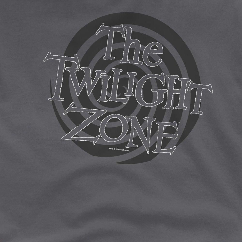 Grey - Other - Twilight Zone Spiral Logo T Shirt Charcoal - 2