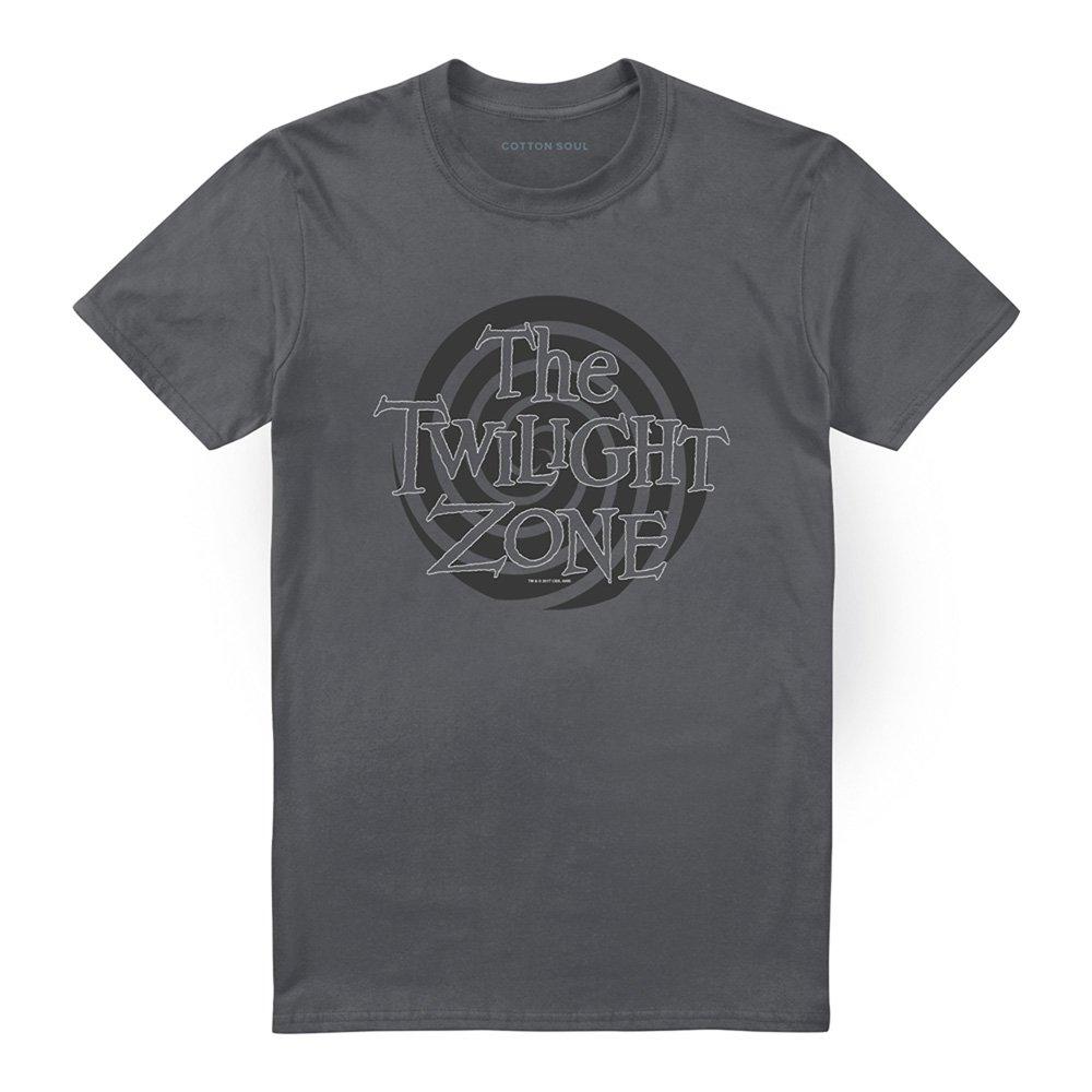 Grey - Other - Twilight Zone Spiral Logo T Shirt Charcoal - 4