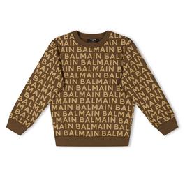 Balmain Lgo Crew Swt In99