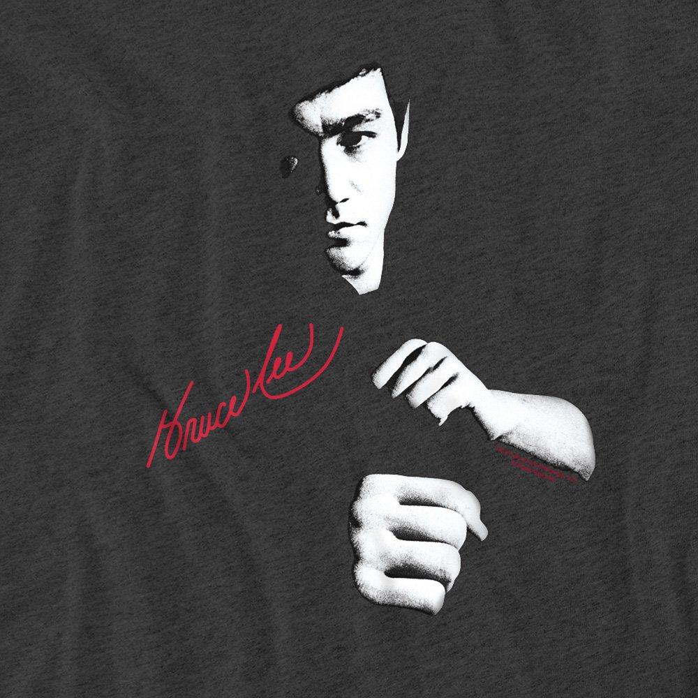 Grey - Other - Bruce Lee The Dragon Awaits T-Shirt Charcoal - 2