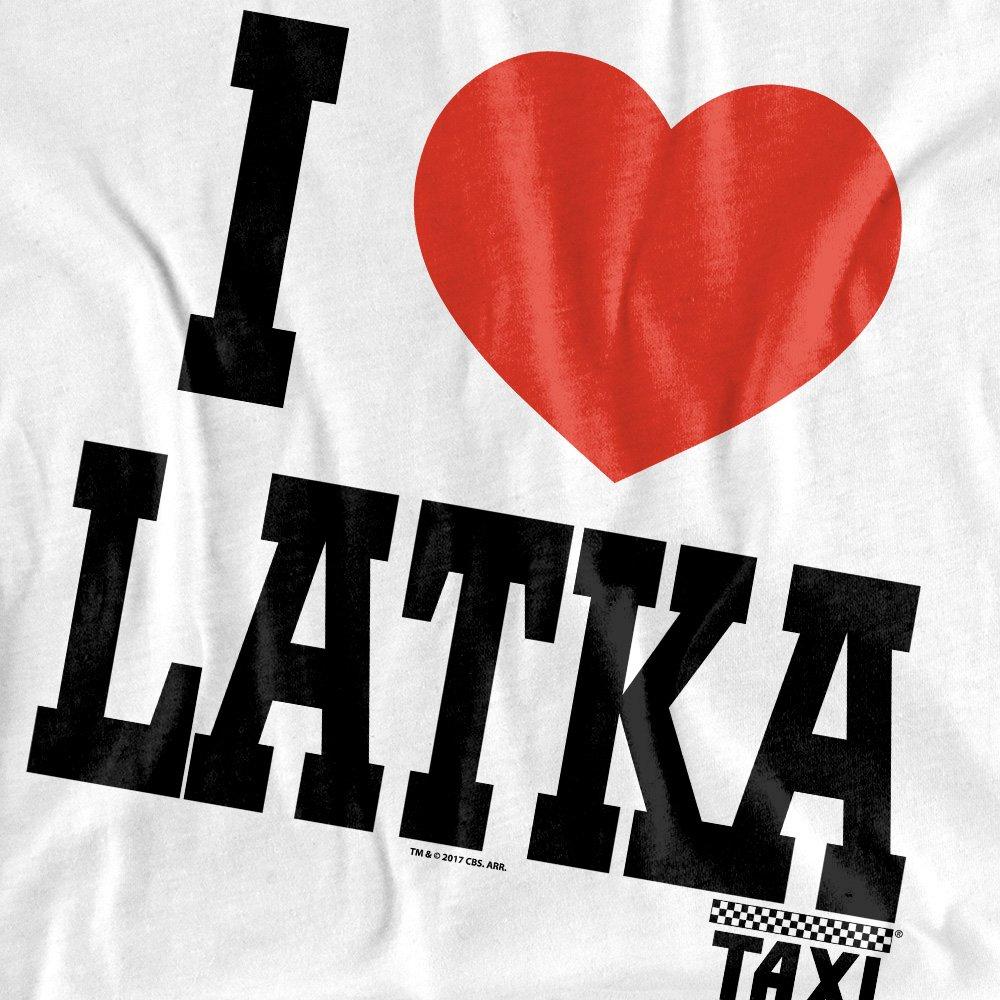 White - Other - Taxi I Heart Latka T Shirt White - 2