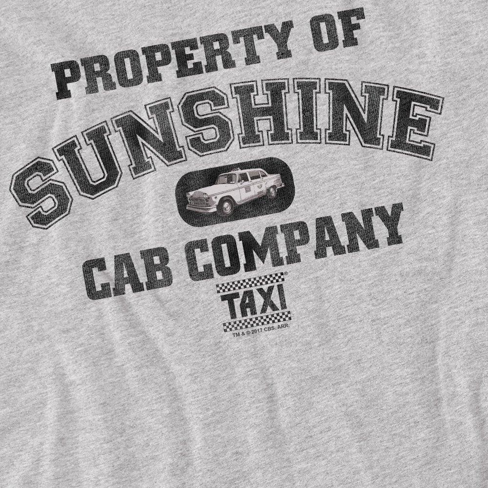 Grey - Other - Taxi Property Of Sunshine Cab T Shirt Athletic He - 2