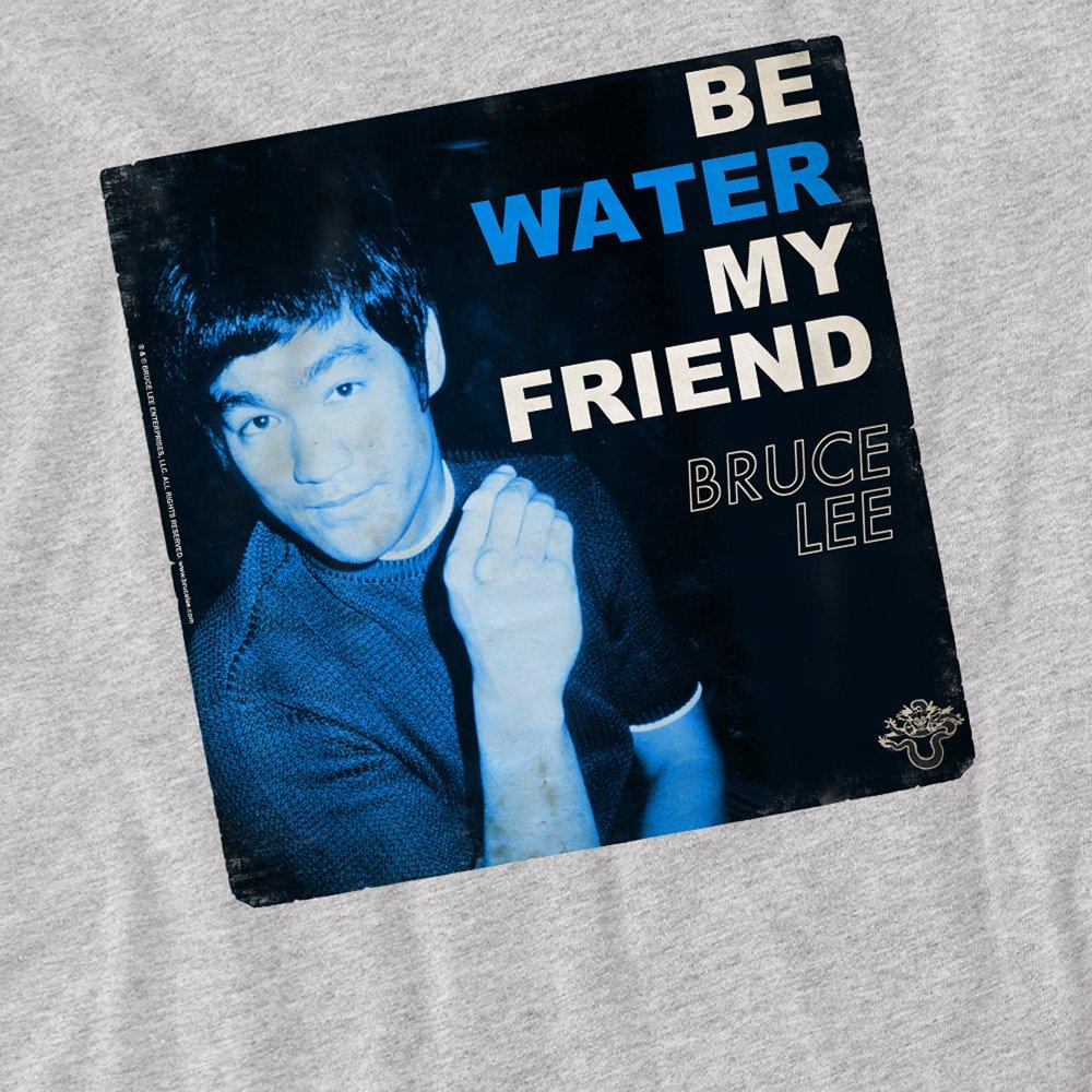 Grey - Other - Bruce Lee Water T Shirt Athletic Heather - 2