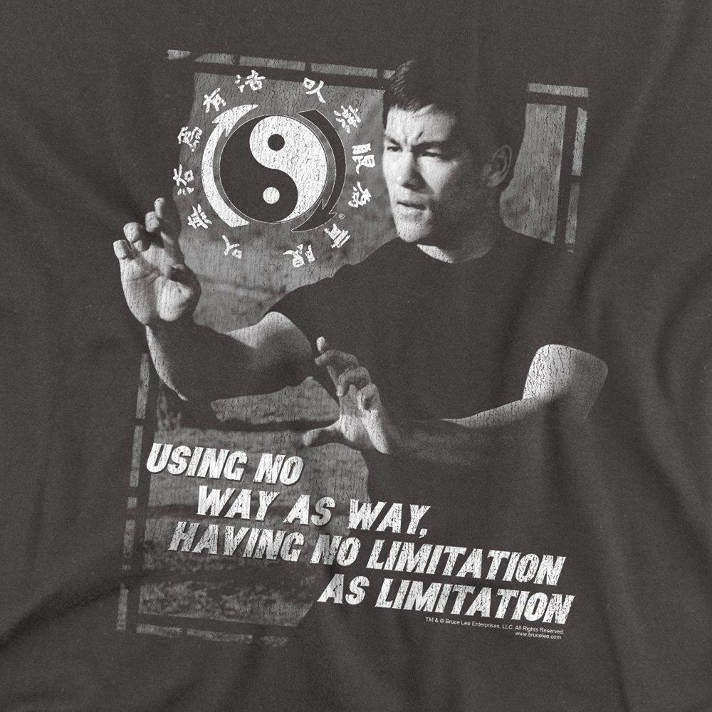 Grey - Other - Bruce Lee No Way As A Way Long Sleeve T-Shirt Cha - 2