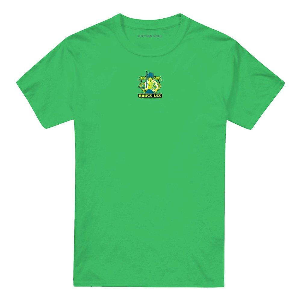 Green - Other - Bruce Lee Double Dragons T Shirt Kelly Green - 4