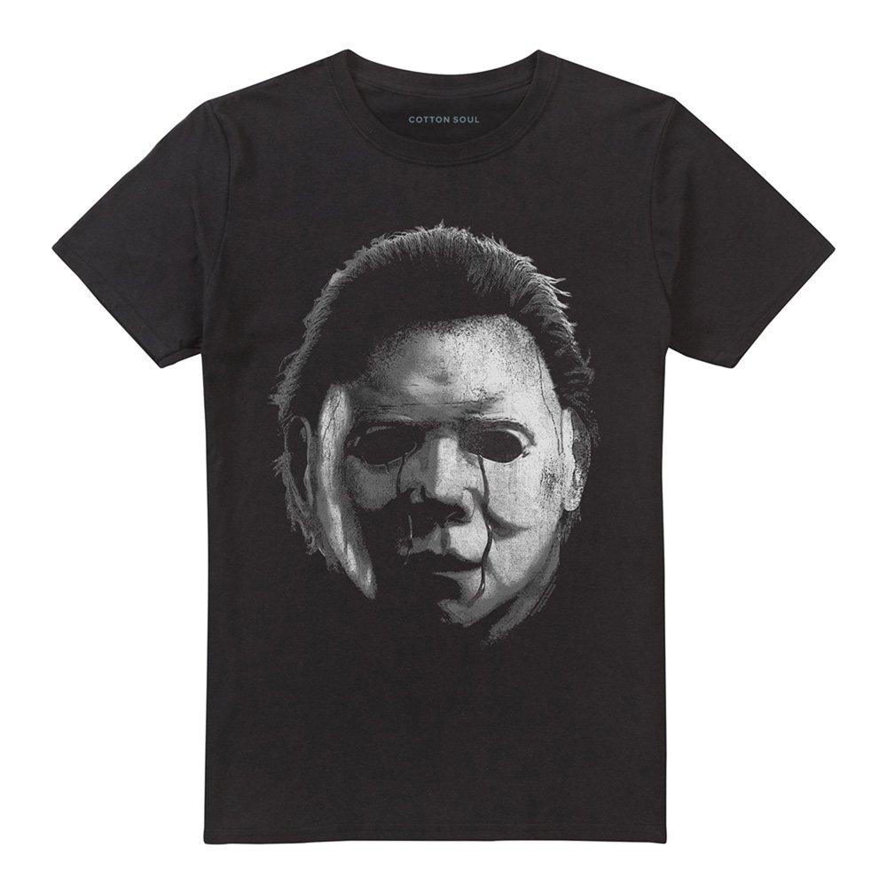 Black - Other - Halloween 2 Michael Myers The Shape Large Face T-S - 4