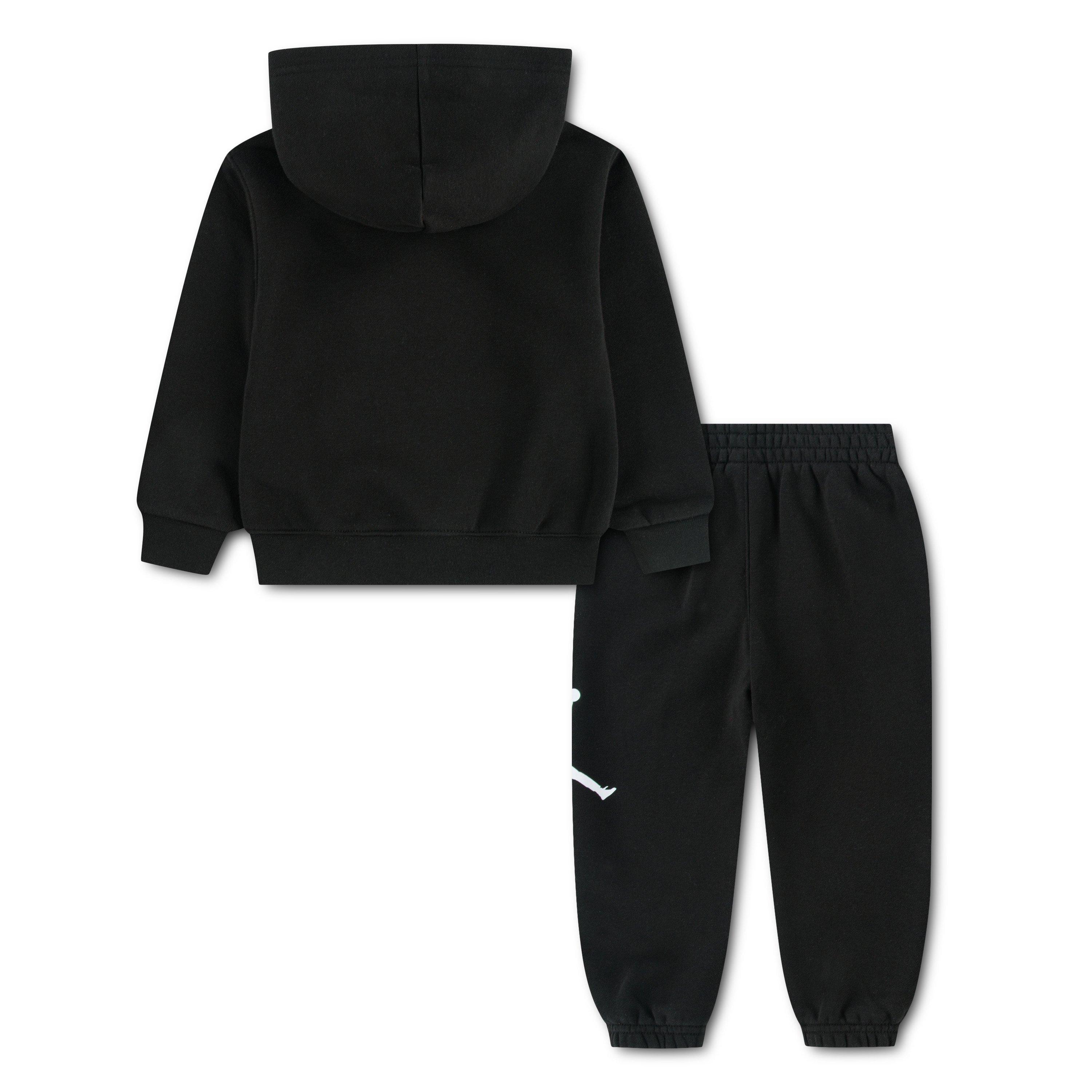 Preto - Air Jordan - Kids' Jumbo Jumpman Fleece Jumper and Joggers Pyjama Set - 2