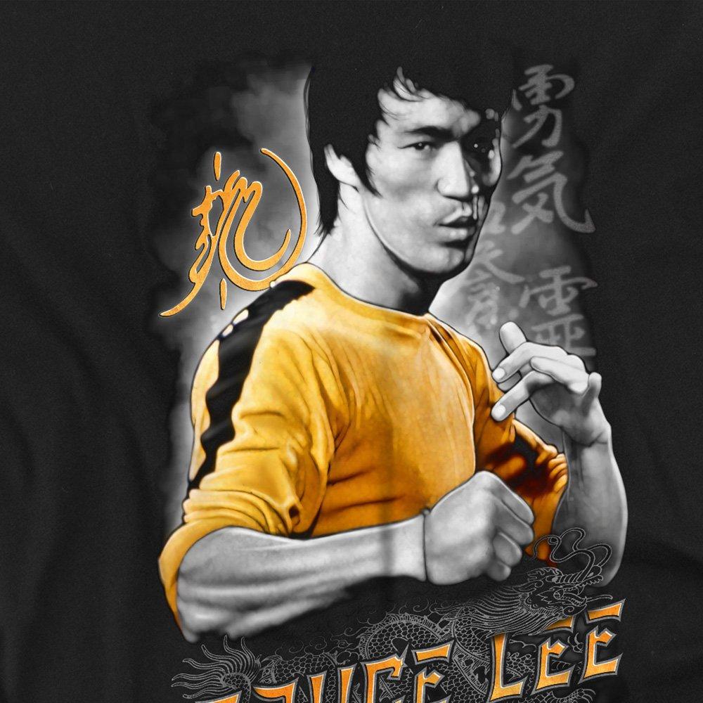 Black - Other - Bruce Lee Yellow Dragon Long Sleeve T-Shirt Black - 2
