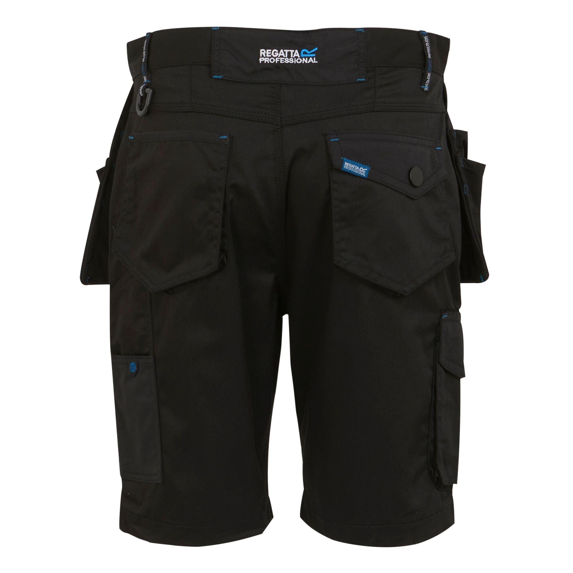 Black - Regatta - Mens Tactical Incursion Cargo Shorts - 10