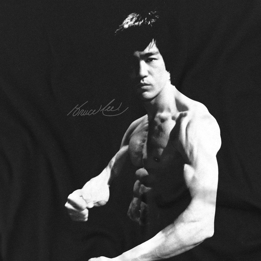 Black - Other - Bruce Lee Stance Long Sleeve T-Shirt Black - 2
