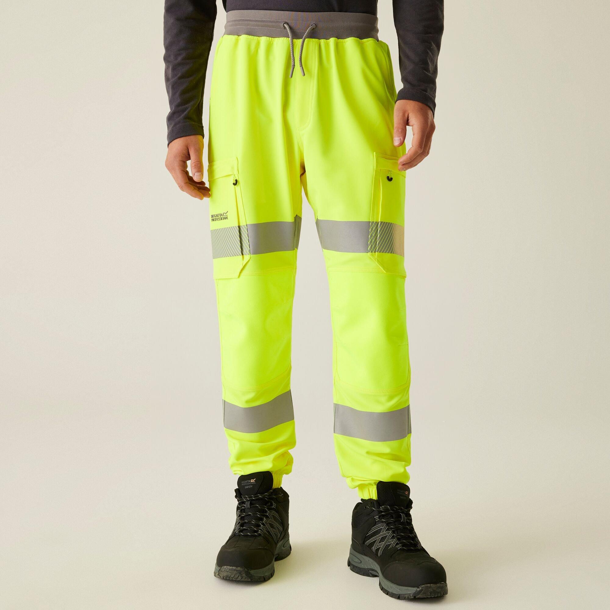 Regatta Mens Hi-Vis Prolite Stretch Jogger | Sports Direct